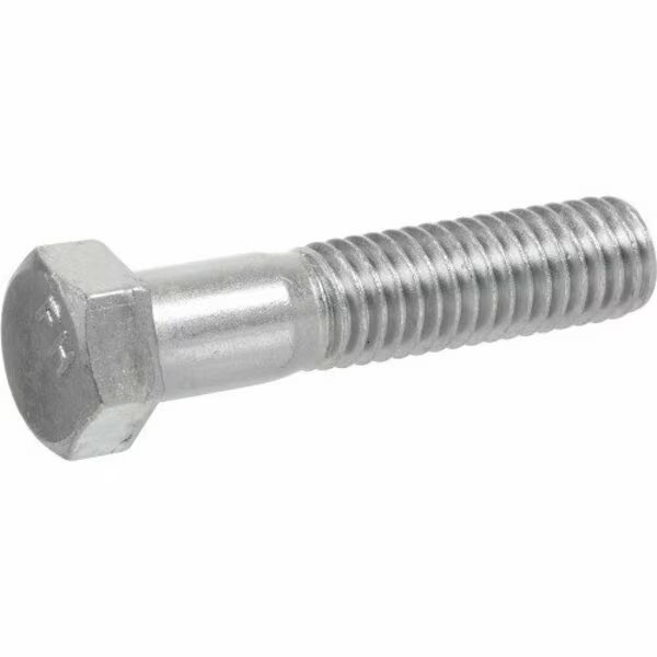 Hex Bolt, 5/8-11 Thread, 5 in OAL, 2 Grade, Steel, Zinc, USS Measuring, Coarse Thread, Hillman, Mfr#: 190429